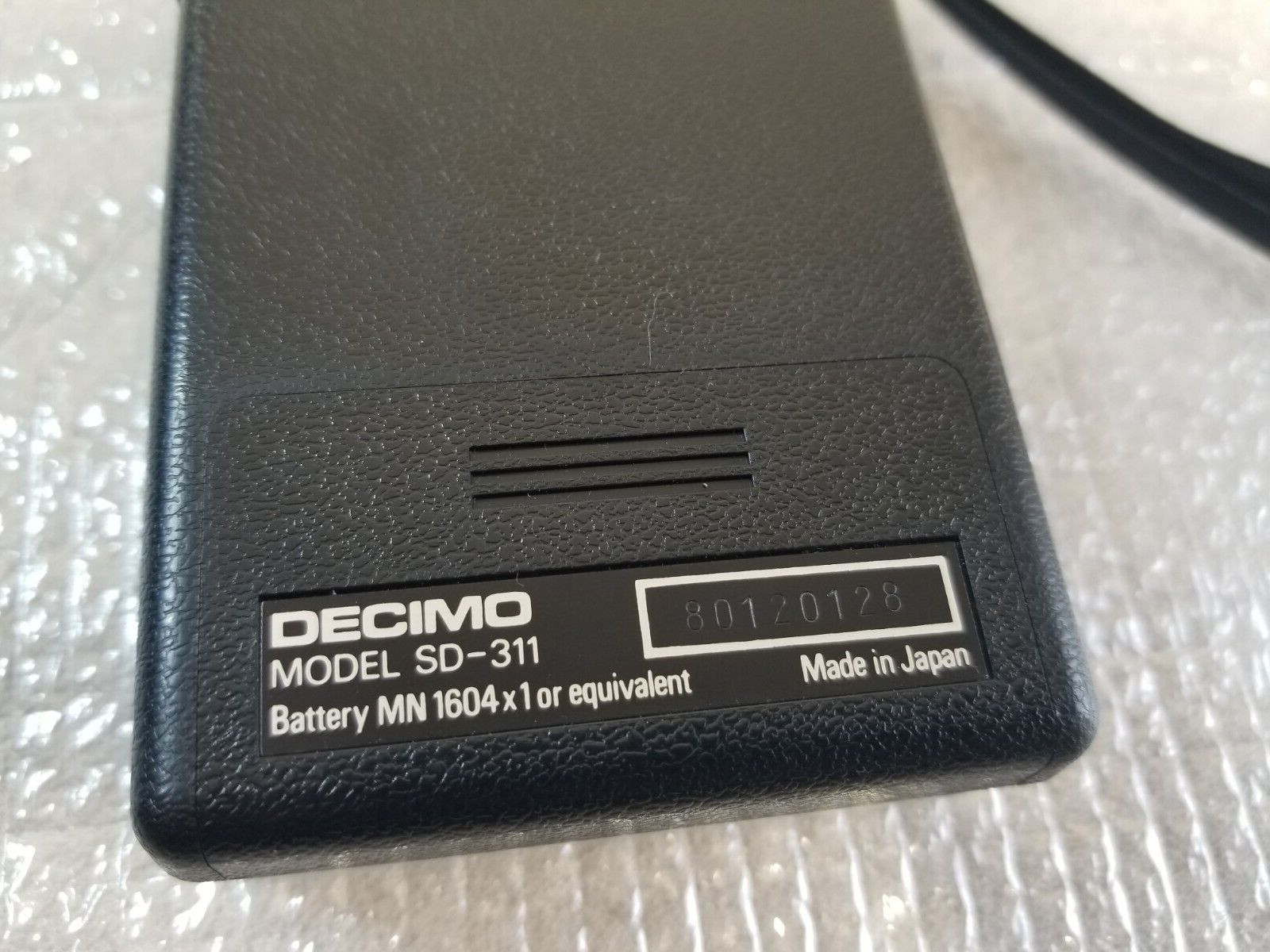 Decimo Pocket Secretary SD-311 Cassette Voice Recorder Made In Japan TESTED !