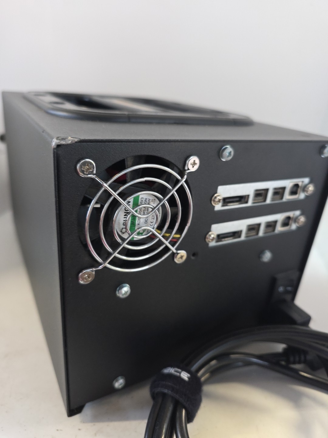 Wiebetech RTX220-QJ 2 Bay Tray-Free Drive Enclosure ESATA Fw800 Fw400 Usb2 