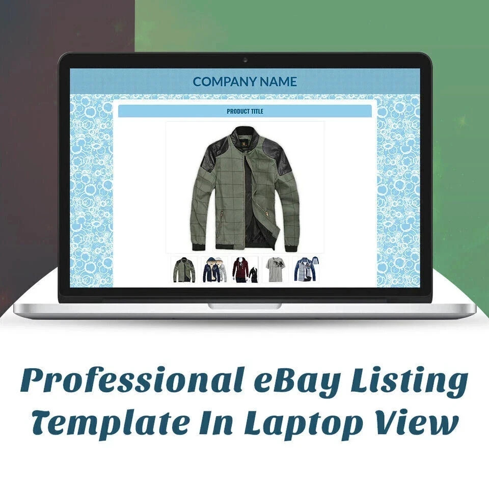 eBay Listing Template Responsive Mobile Design HTML Professional Design