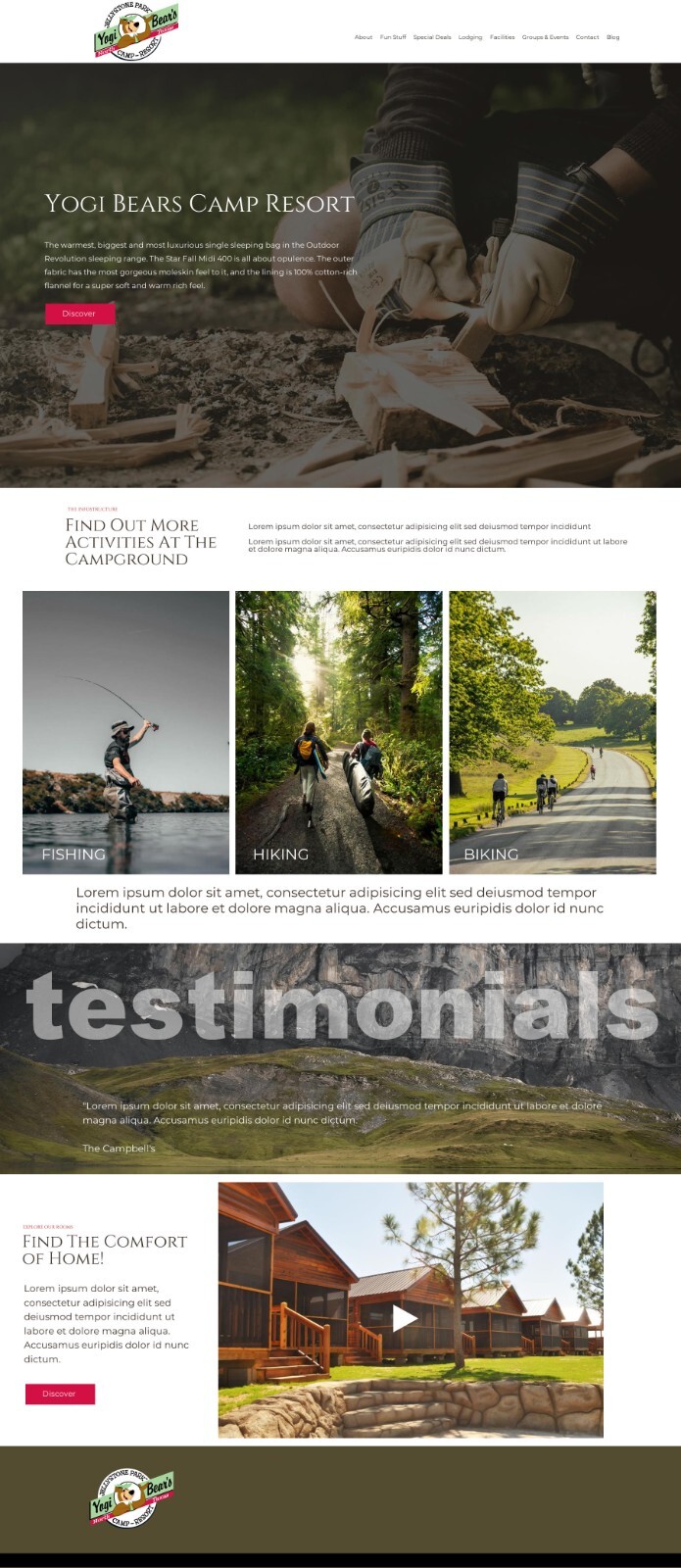 WordPress Site Development- Pet site, Furniture site, Pool site, Lodge/Hotel
