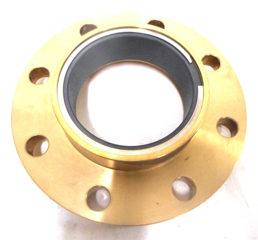 BARCO, FLANGE W/ GRAPHITE LINER, BRASS, OD: 7-7/8″, ID: 3-3/4″