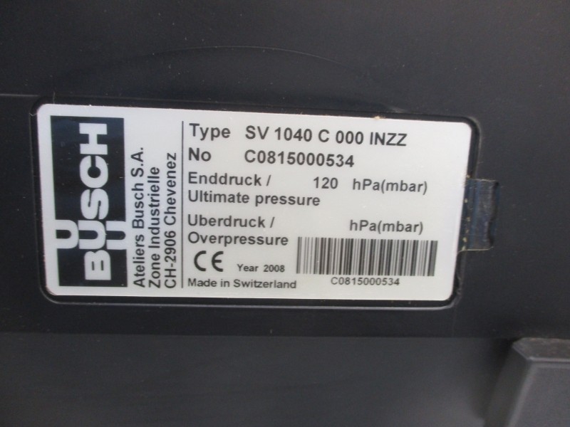 BUSCH SV1040.C000.INVX 230-480V NSMP