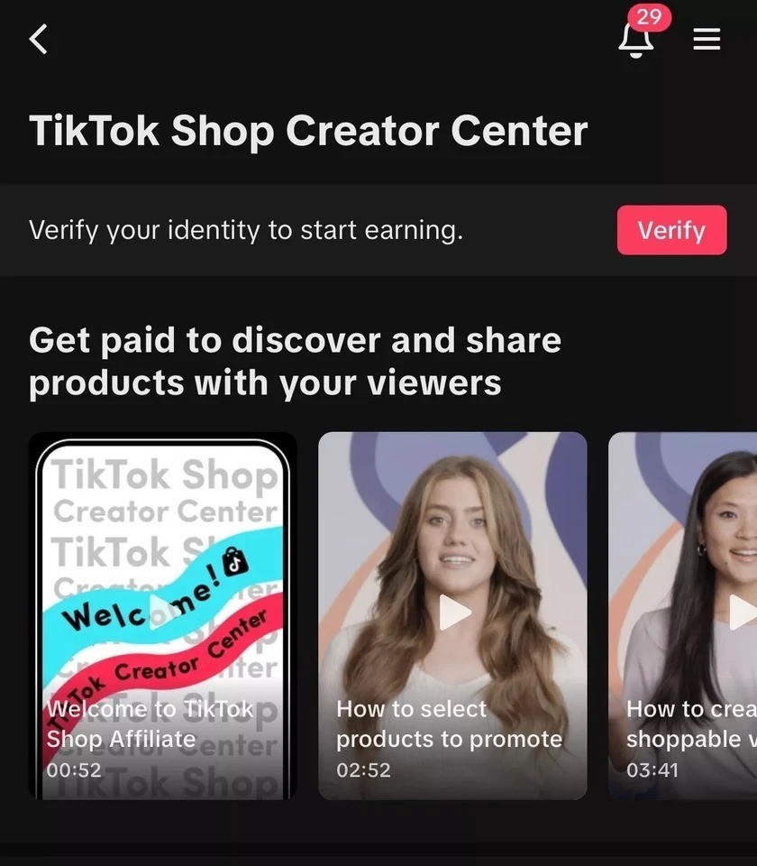 Tik Tok Shop for Creator Acct | Tik Tok Shop Affiliate | Pre-Approved | USA | 5k