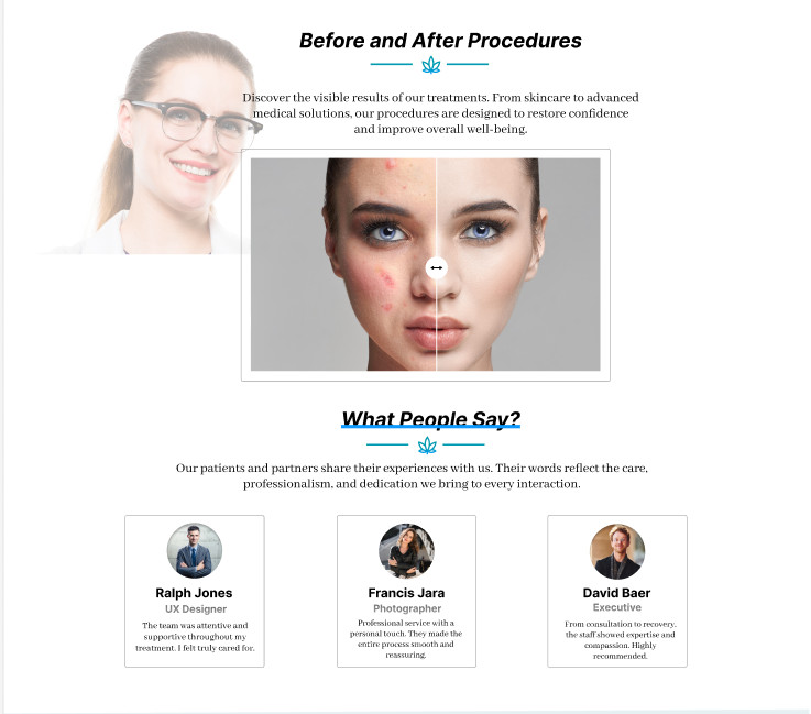 Medical Hospital Website Template | Healthcare Landing Page | Doctor Clinic