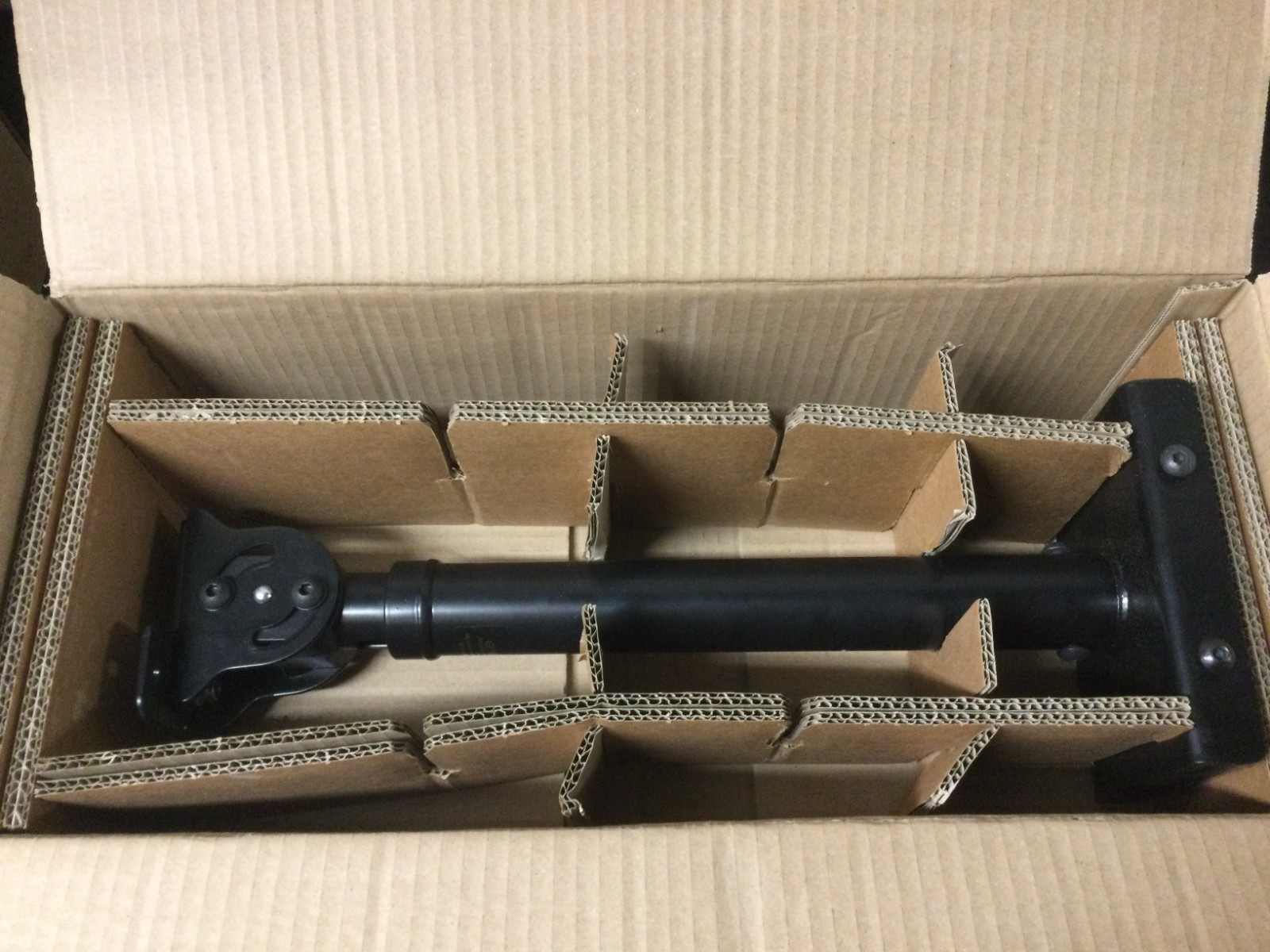 Genelec 8000-442B Adjustable Ceiling Mount Short Black 20kg Load NEW Open Box