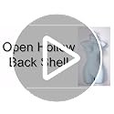 SSWBasics Female Mannequin Torso Hanging Display Form Women’s Sizes 5-10 Frosted