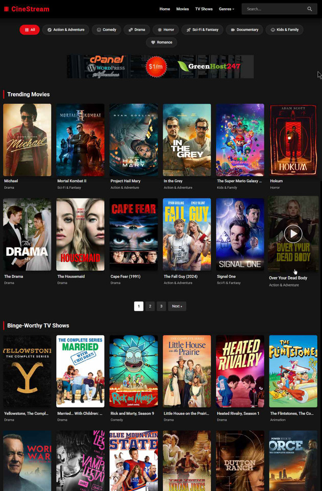 Fully Automated Movie & TV Show Streaming Website – Amazon, iTunes Affiliate