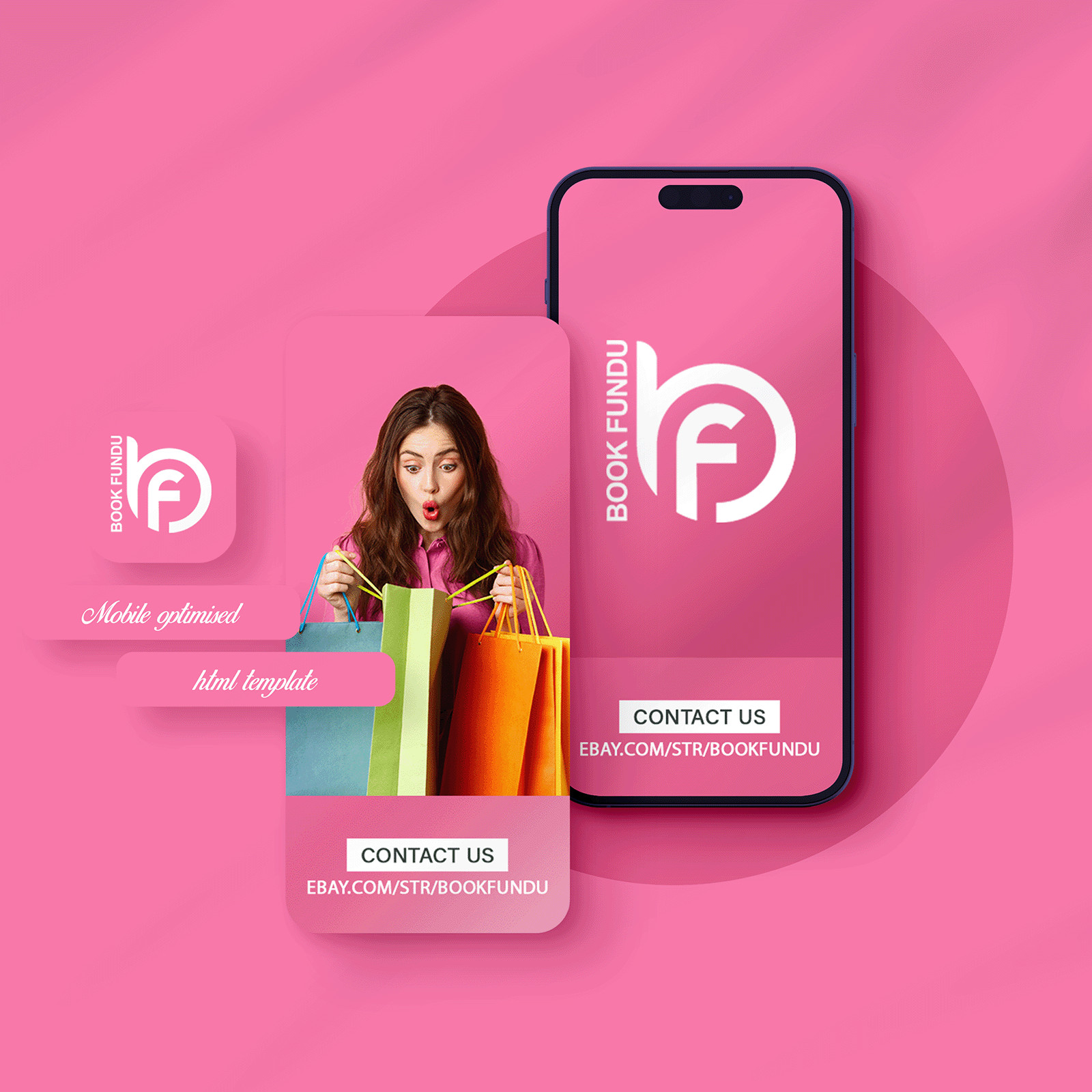 eBay Store Design & Eye-Catching HTML Listing Template | Fashion & Lifestyle