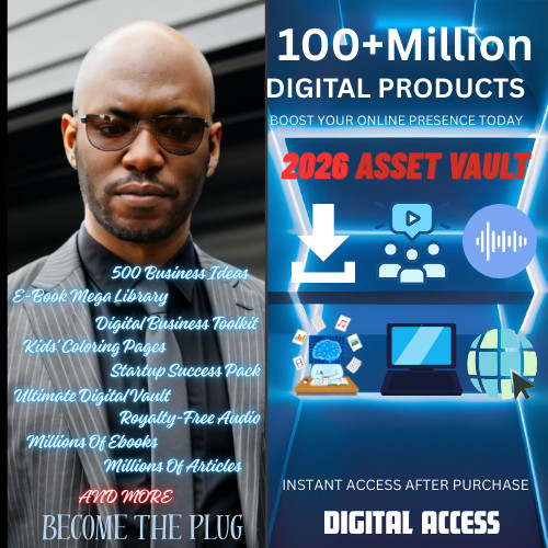 ⭐100 Million Digital Products PLR Mega Bundle your Fast Track to Online Income⭐
