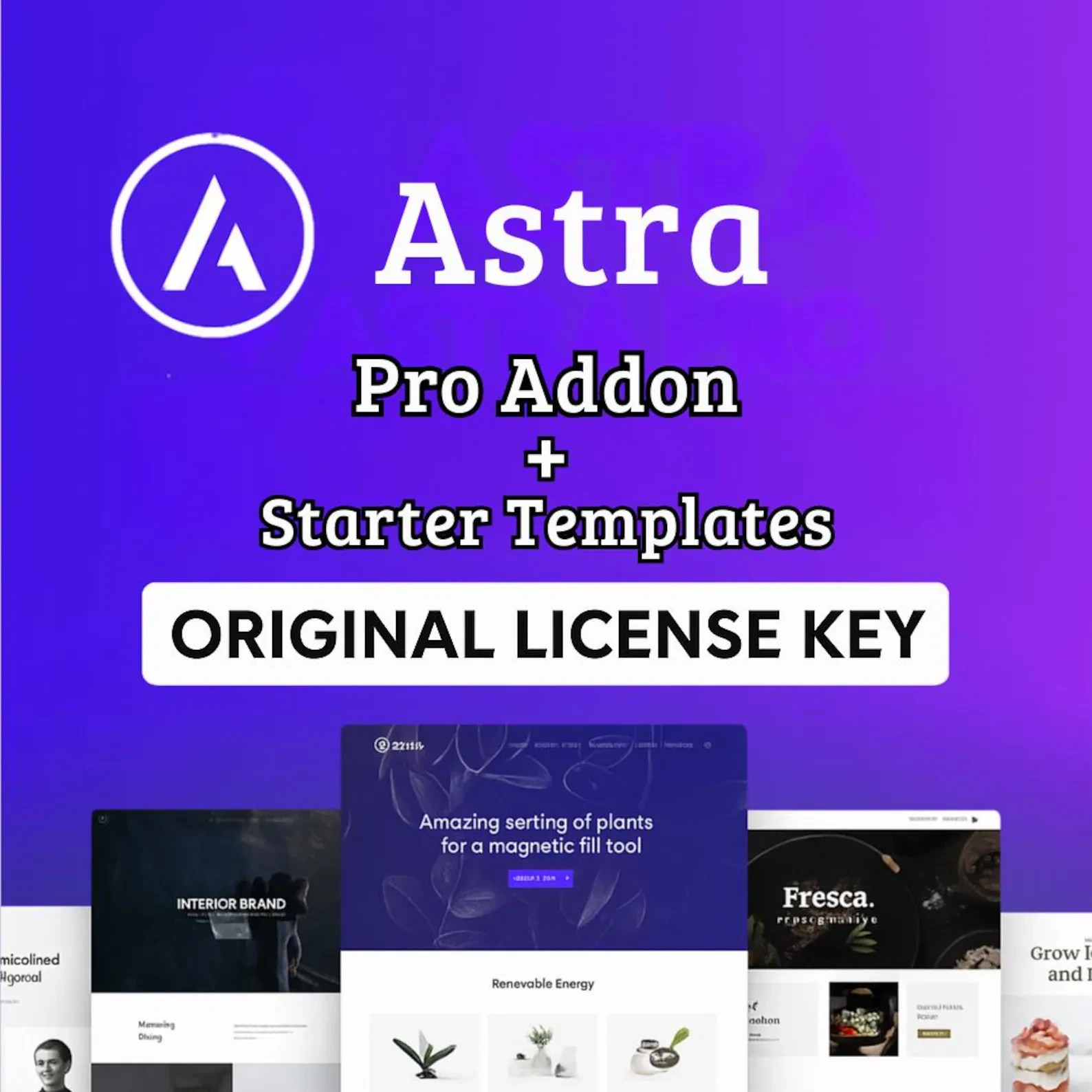 Astra Pro + Starter Template l License Key | Premium WordPress Theme & Pro Addon