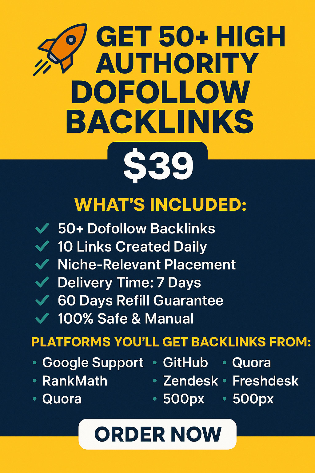 🚀 Get 50+ High Authority Dofollow Backlinks – 100% Manual, SEO Boost Guaranteed