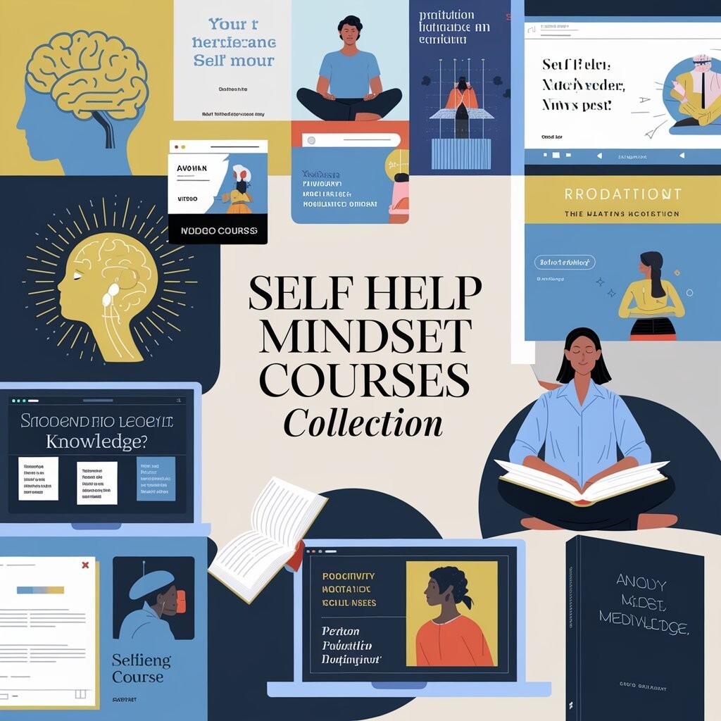 “🔥 Ultimate Self Help Bundle: 80+ Courses for Mindset, Productivity & Success!