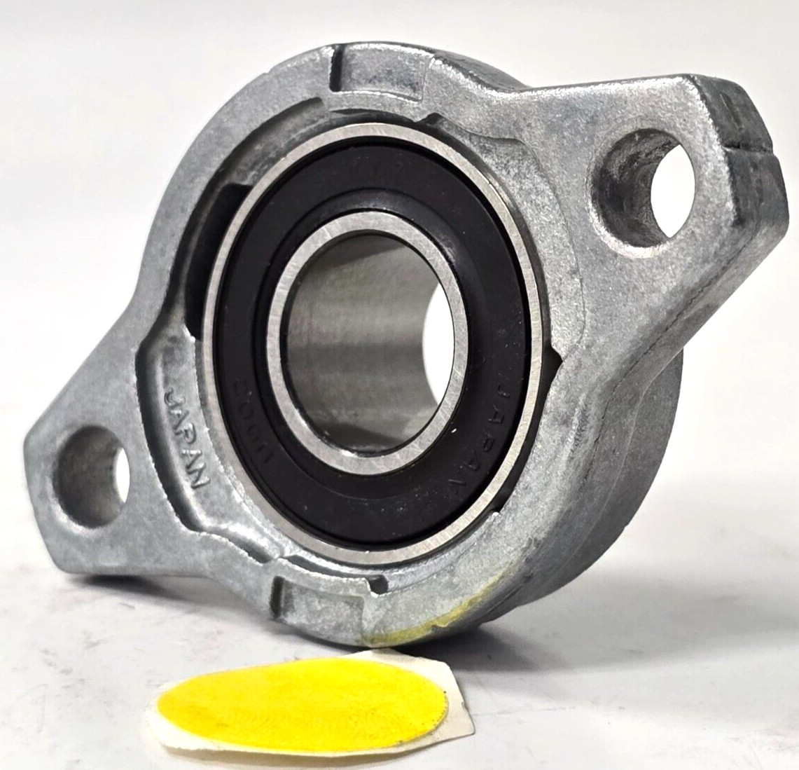 AMIBEARINGS KFL002 FLANGE-MOUNT BALL BEARING UNIT; I.D. 15MM; O.D. 42MM; L. 67MM