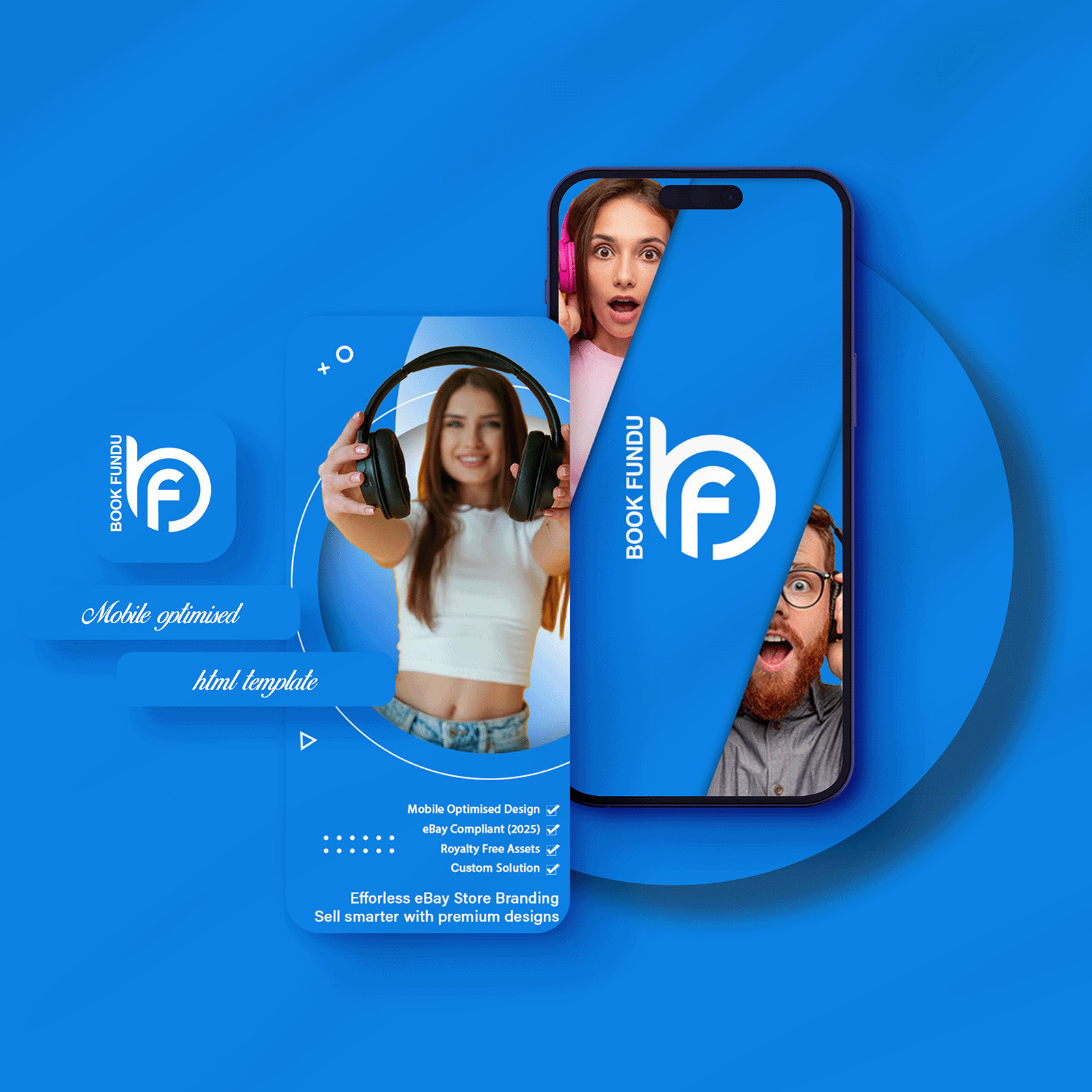 Premium eBay Template | Custom Listing Template | eBay Store Design | Billboard