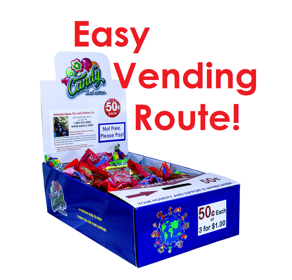 25 Candy Selling Counter Top Displays – Home Based Business Start Up Gig
