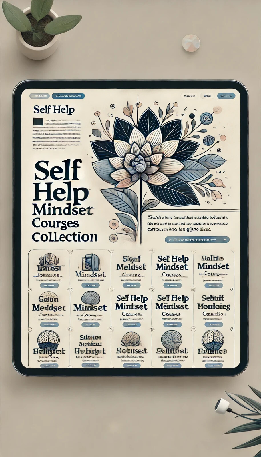 “🔥 Ultimate Self Help Bundle: 80+ Courses for Mindset, Productivity & Success!
