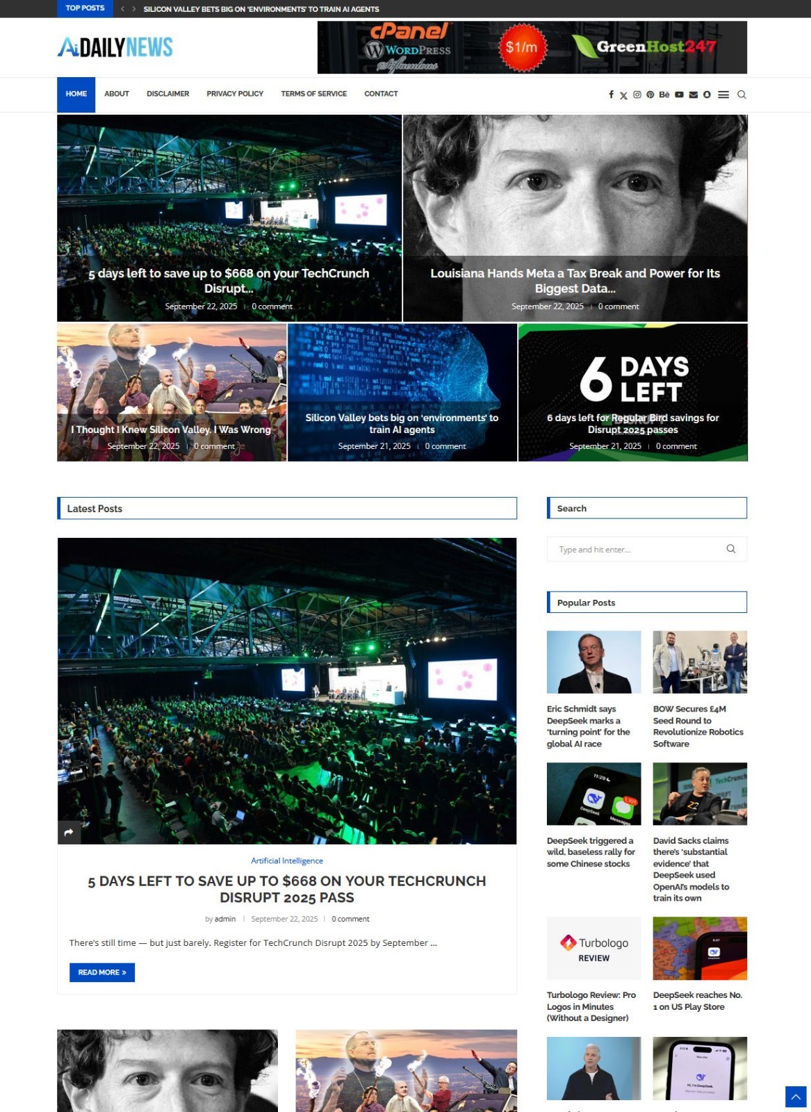 AI News Website, Auto Update