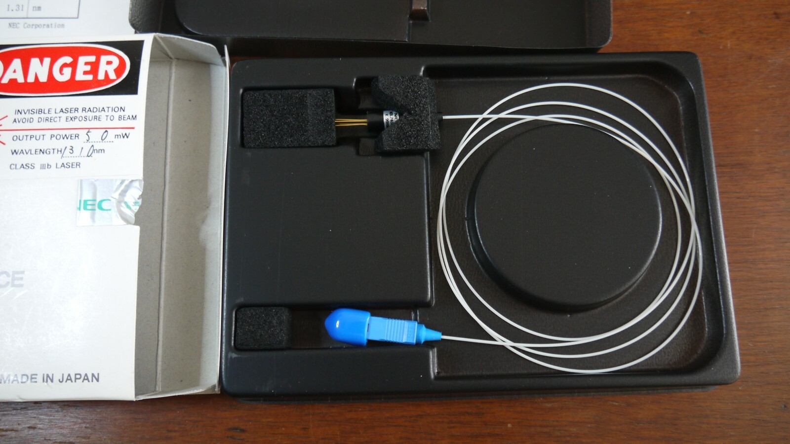 NEC NDL7408PKD-92 LASER DIODE COAXIAL MODULE WITH SINGLE MODE FIBER Japan
