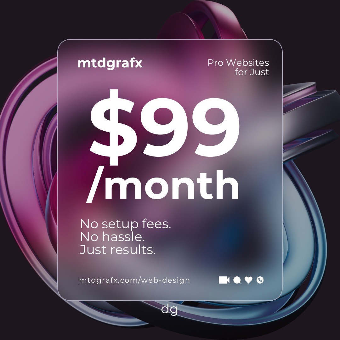 CUSTOM WEBSITE DESIGN – Professional Modern and Responsive Website