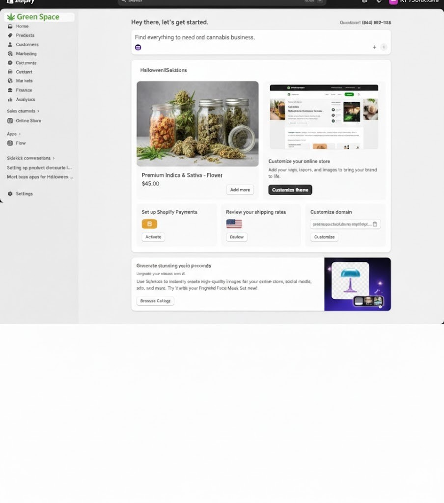 Ready To Go – Cannabis Store Shopify Website Package