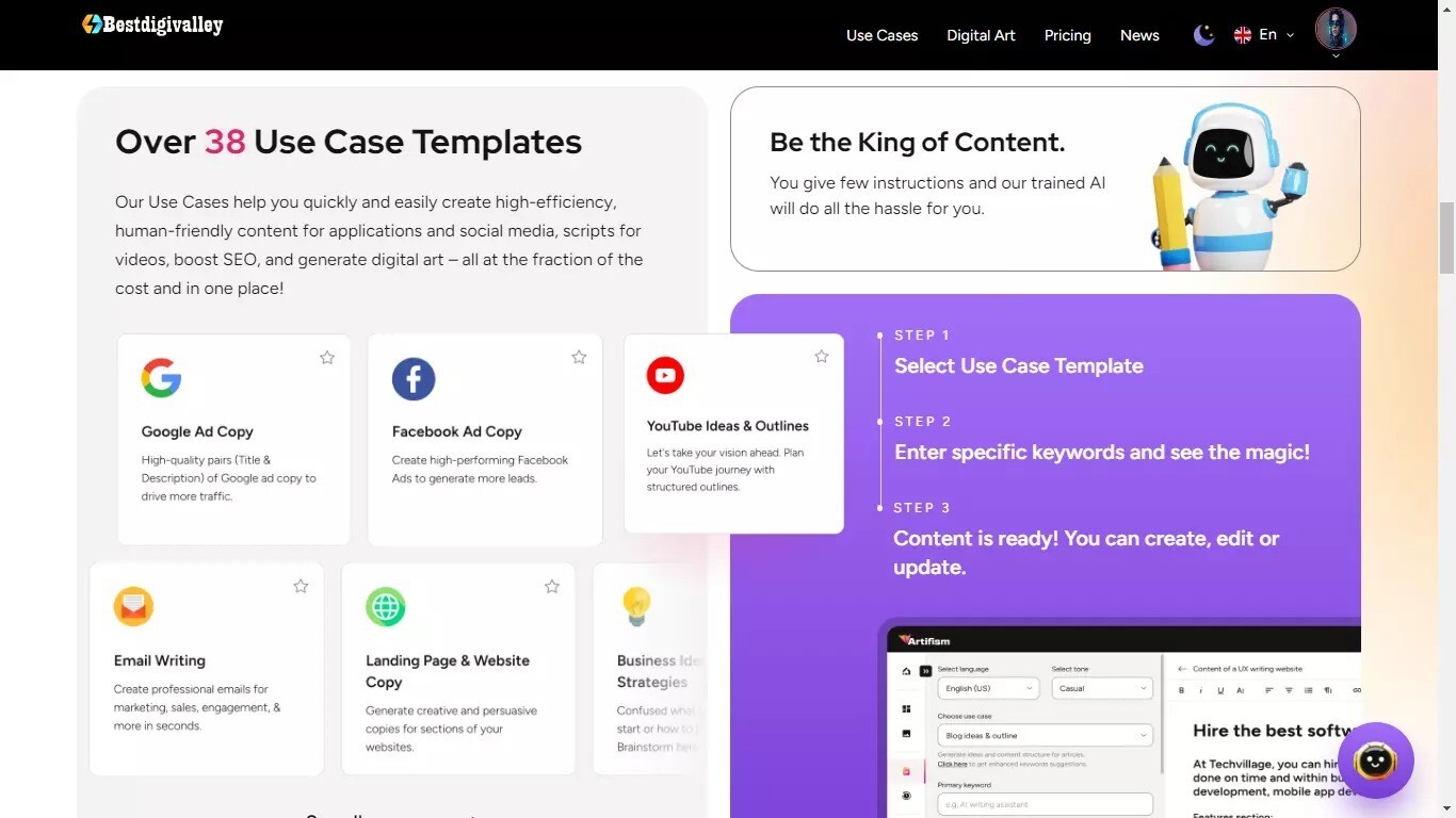 I will set up Professional AI content and image generator SaaS platform