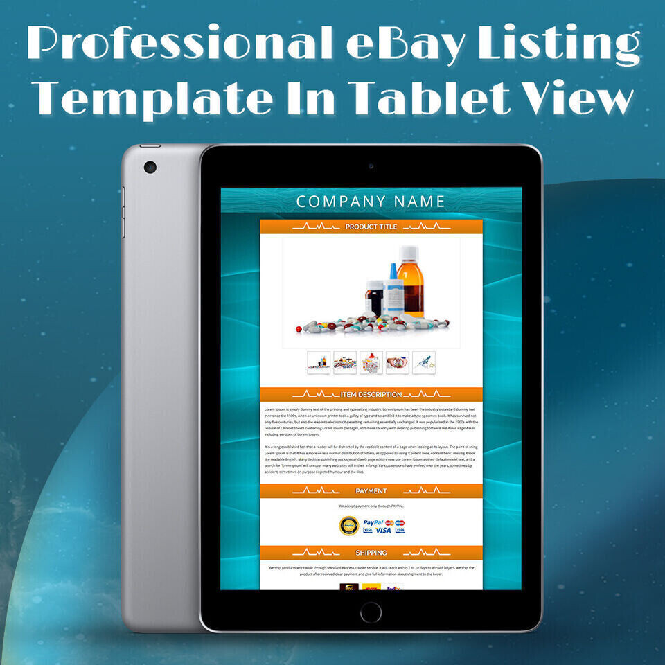 eBay Auction Listing Templates Mobile Responsive HTTP 2019 Secure