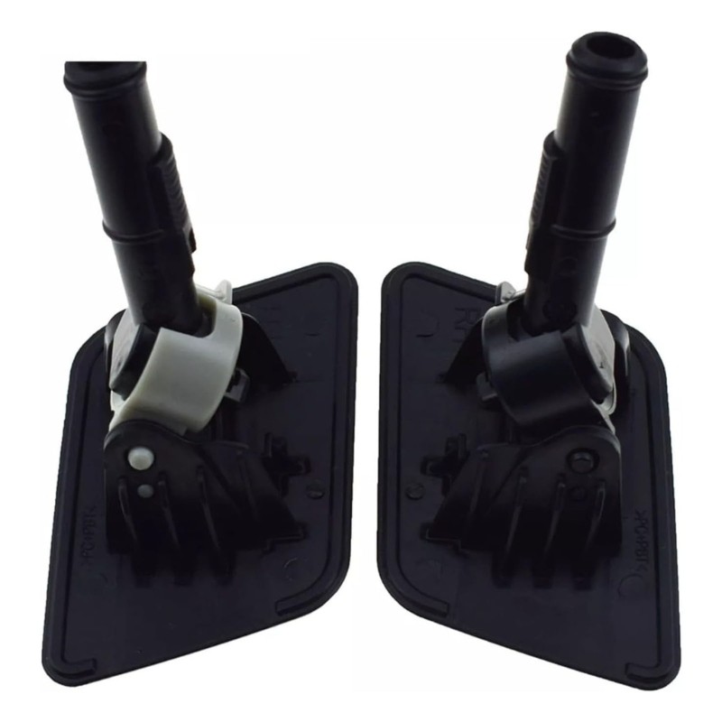 2pcs Optimized Sprayer Headlight Washer Nozzle Guard Corrosion Resistant for i40