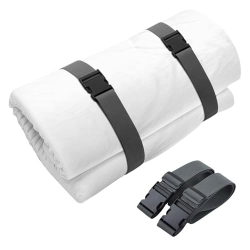 2 Pack Mattress Moving Straps Adjustable Packing Belts for Twin & Full Size 60in