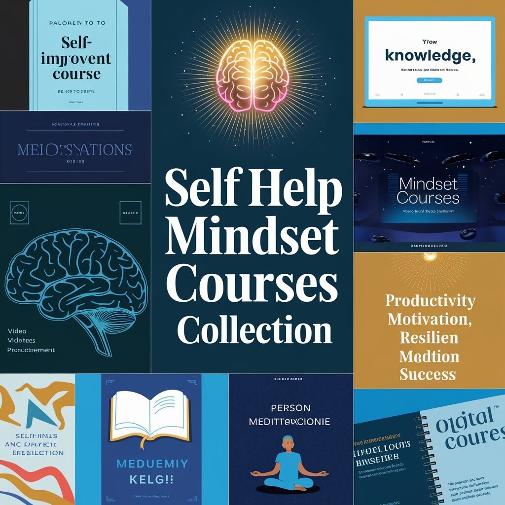 “🔥 Ultimate Self Help Bundle: 80+ Courses for Mindset, Productivity & Success!