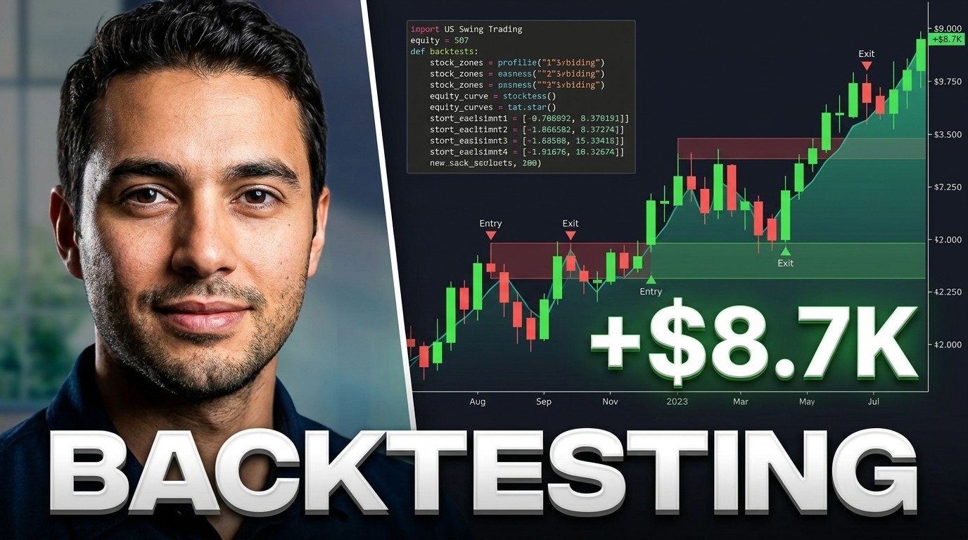 I Will Backtest Your Daily US Stock Swing Strategy in Python – Code Included