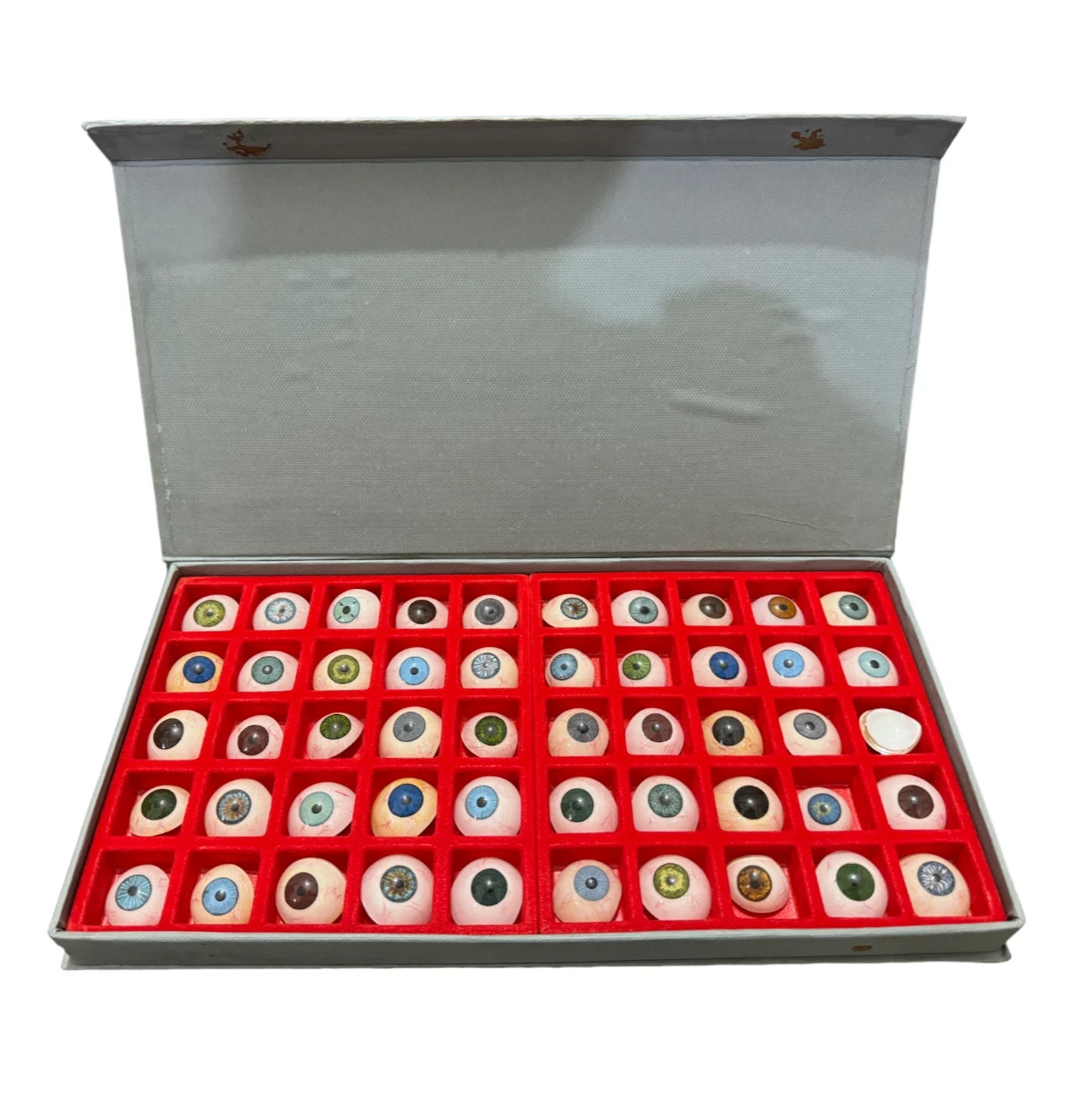 Vintage Human Prosthetic Eye 50 Pc eye Different shade Antique Glass Artificial