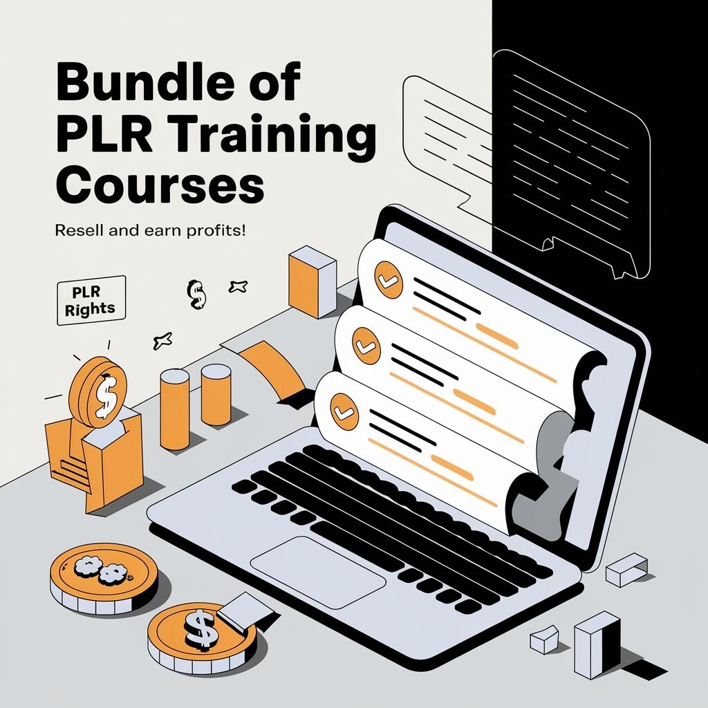 Bundle of PLR Training Courses – Resell and Earn Profits!