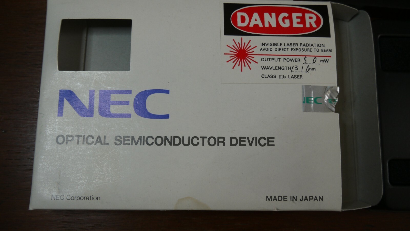 NEC NDL7408PKD-92 LASER DIODE COAXIAL MODULE WITH SINGLE MODE FIBER Japan