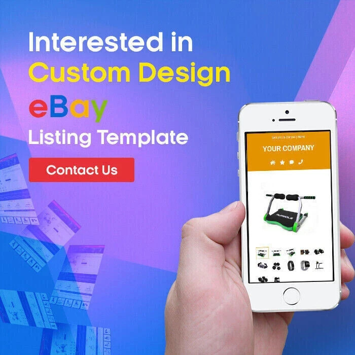 eBay Mobile Responsive Listing Templates Auction Gallery Html for Automobiles