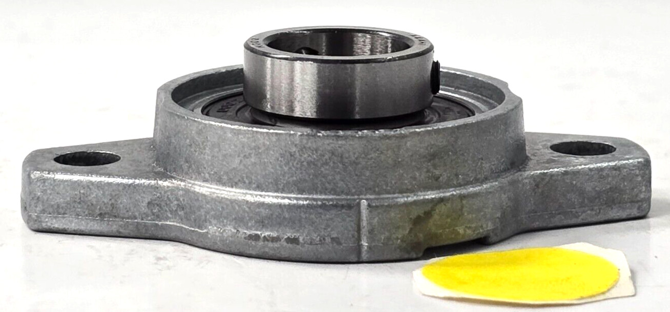 AMIBEARINGS KFL002 FLANGE-MOUNT BALL BEARING UNIT; I.D. 15MM; O.D. 42MM; L. 67MM