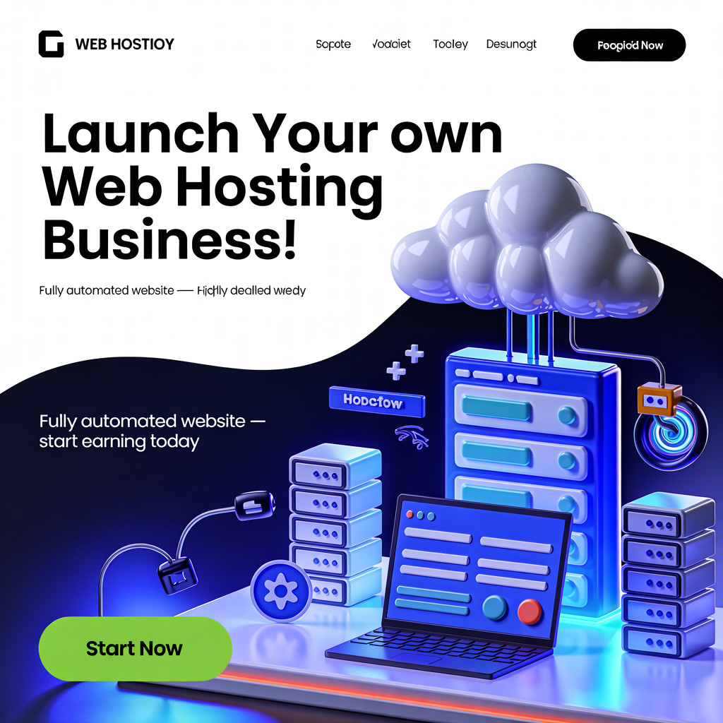 Web Hosting Turnkey Business Website – Start Your Own Hosting Company