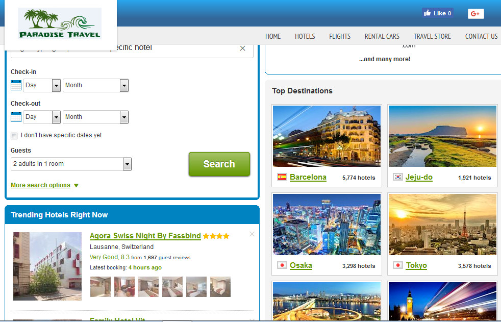 Profitable FULLY Automated Turnkey Hotel & Travel Website Business for Sale