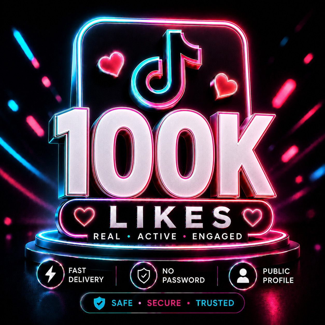 100000 Likes