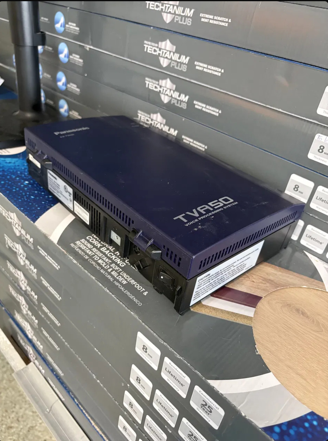 panasonic kx-tva50, Voice processing system, Used, Blue/black