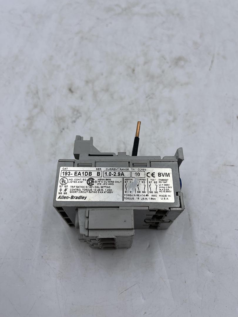 ALLEN-BRADLEY 193-EA1DB Ser B