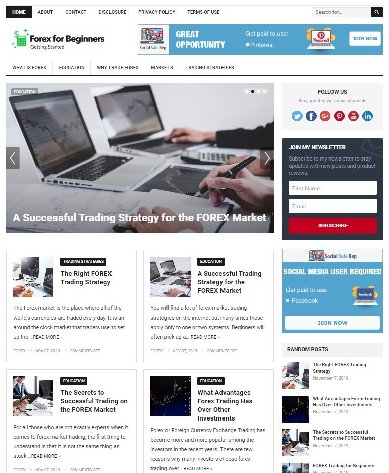 DFY FOREX WORDPRESS THEME+FREE SETUP PRE-DESIGNED BANNERS AND ADS