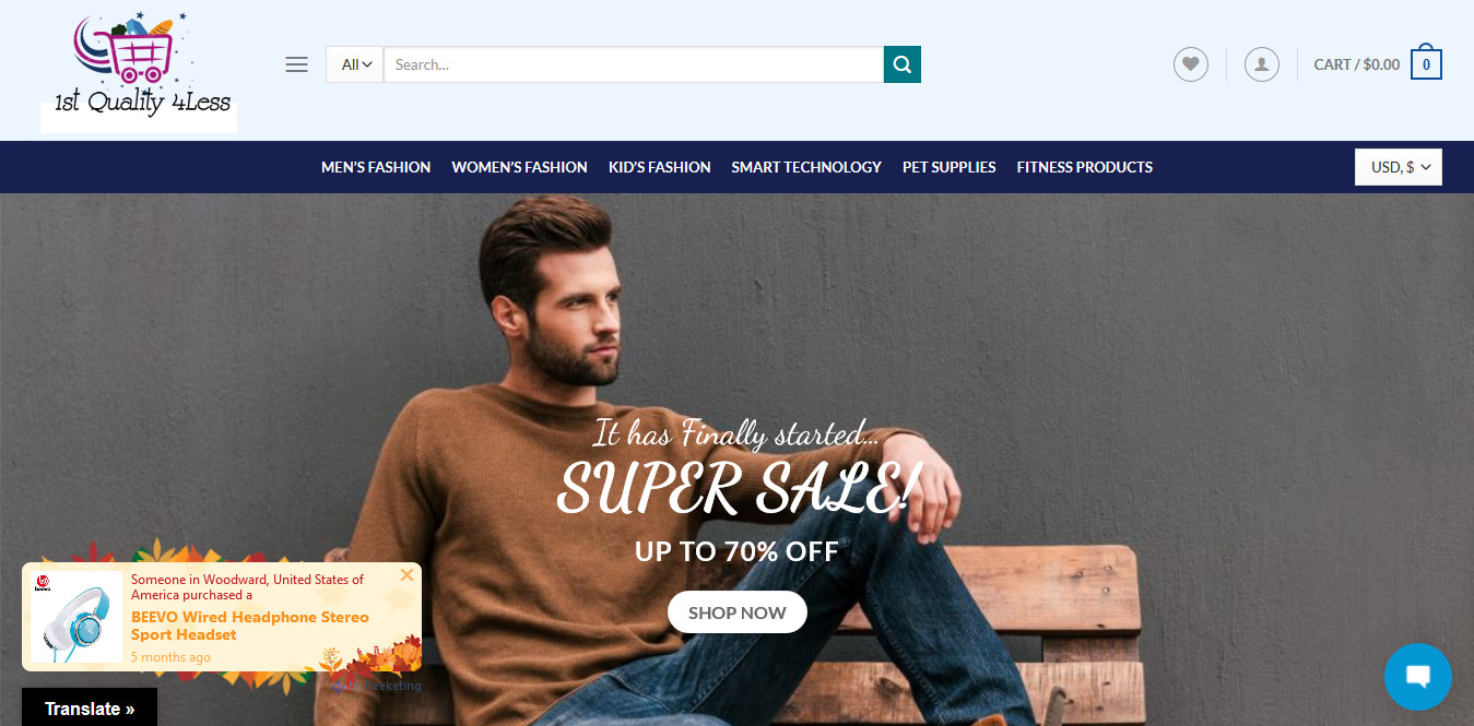 AUTOMATED Dropshipping Website Business For Sale – Professional Niche Store
