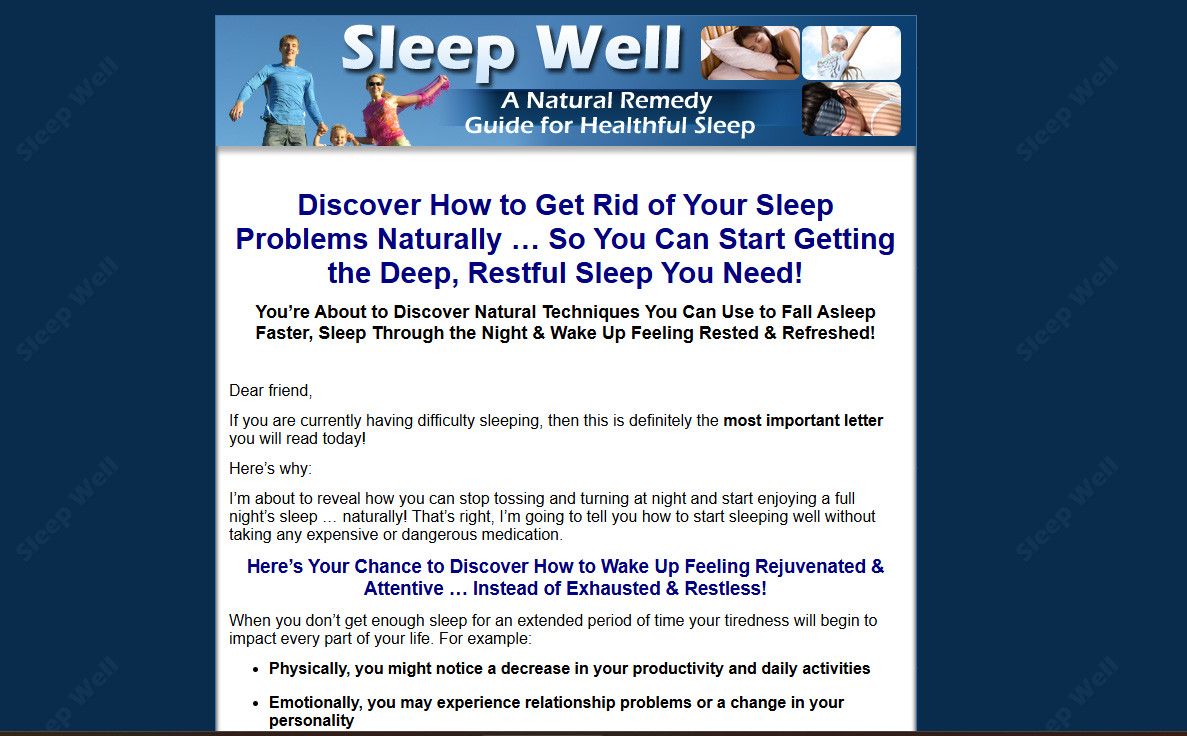 Sleep E books, Guides, Website Pages & Courses Bundle w/MRR License