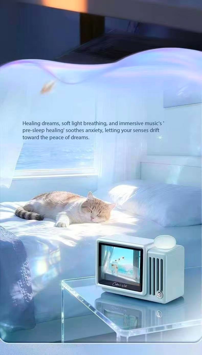 Elvis Wonderful Broadcast Little Island Lyrics Touchscreen Bluetooth Speaker