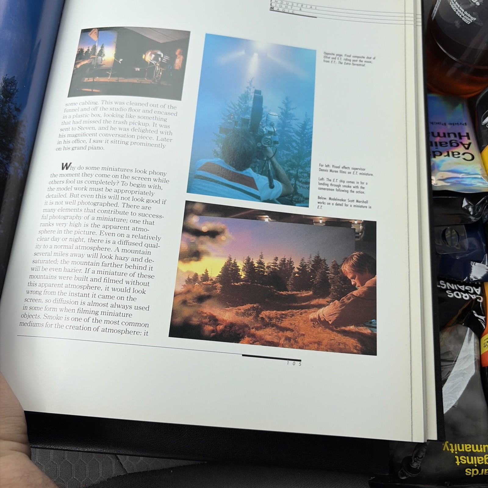 Industrial Light Magic The Art of Special Effects by Thomas G Smith Book First