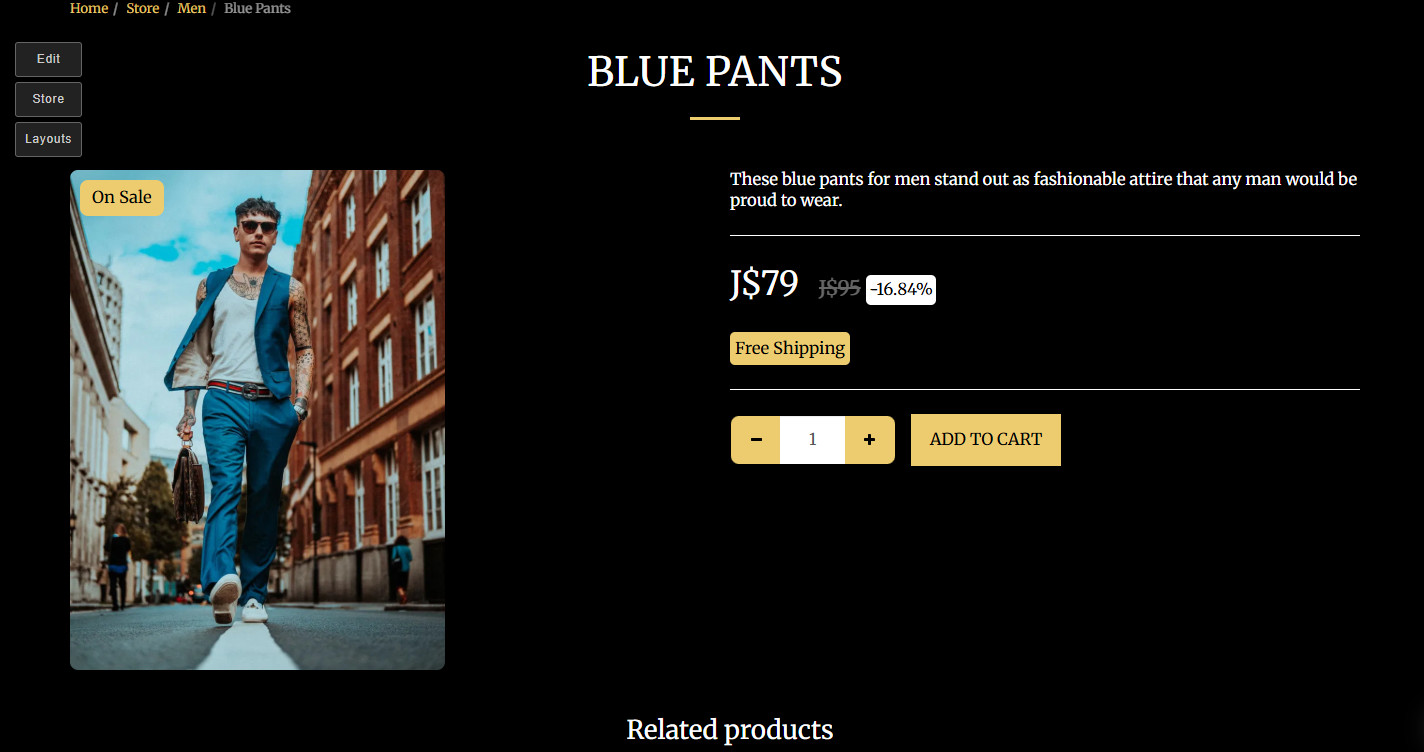 Jewelry Website for Sale Cheap and customizable