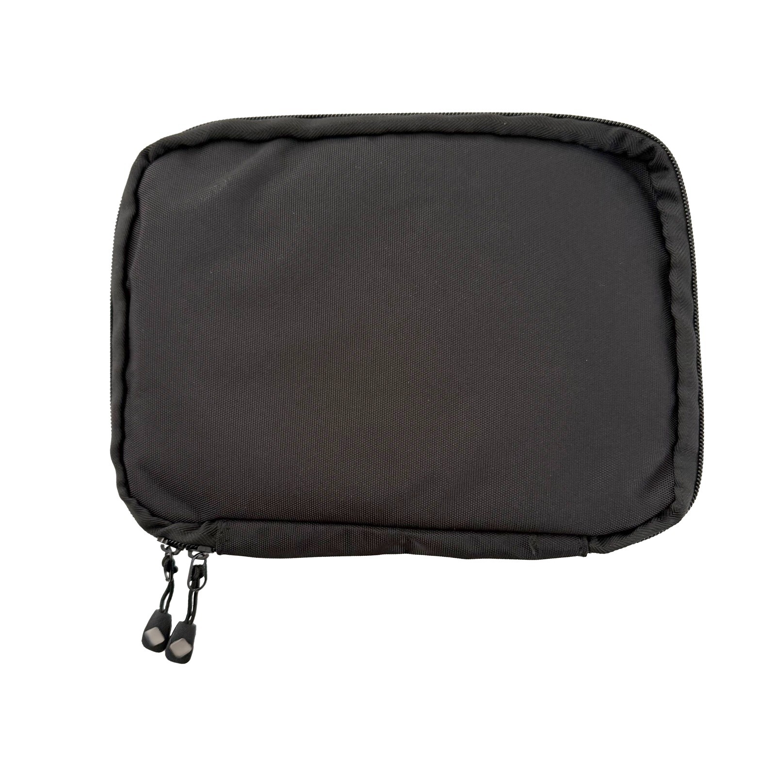 Storage Bag Mobile Phone Data Cable Portable Large Mesh Pocket Two-Way Zipper