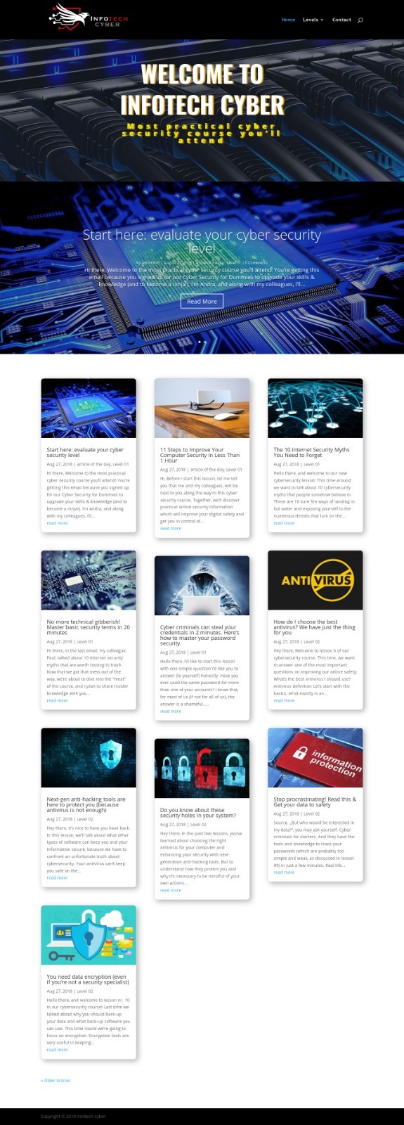 Website Web Design Four pages Web Site Design