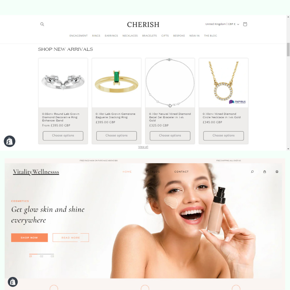 I Will Fix Shopify Store Dropshiping website , Redesign Product Listing