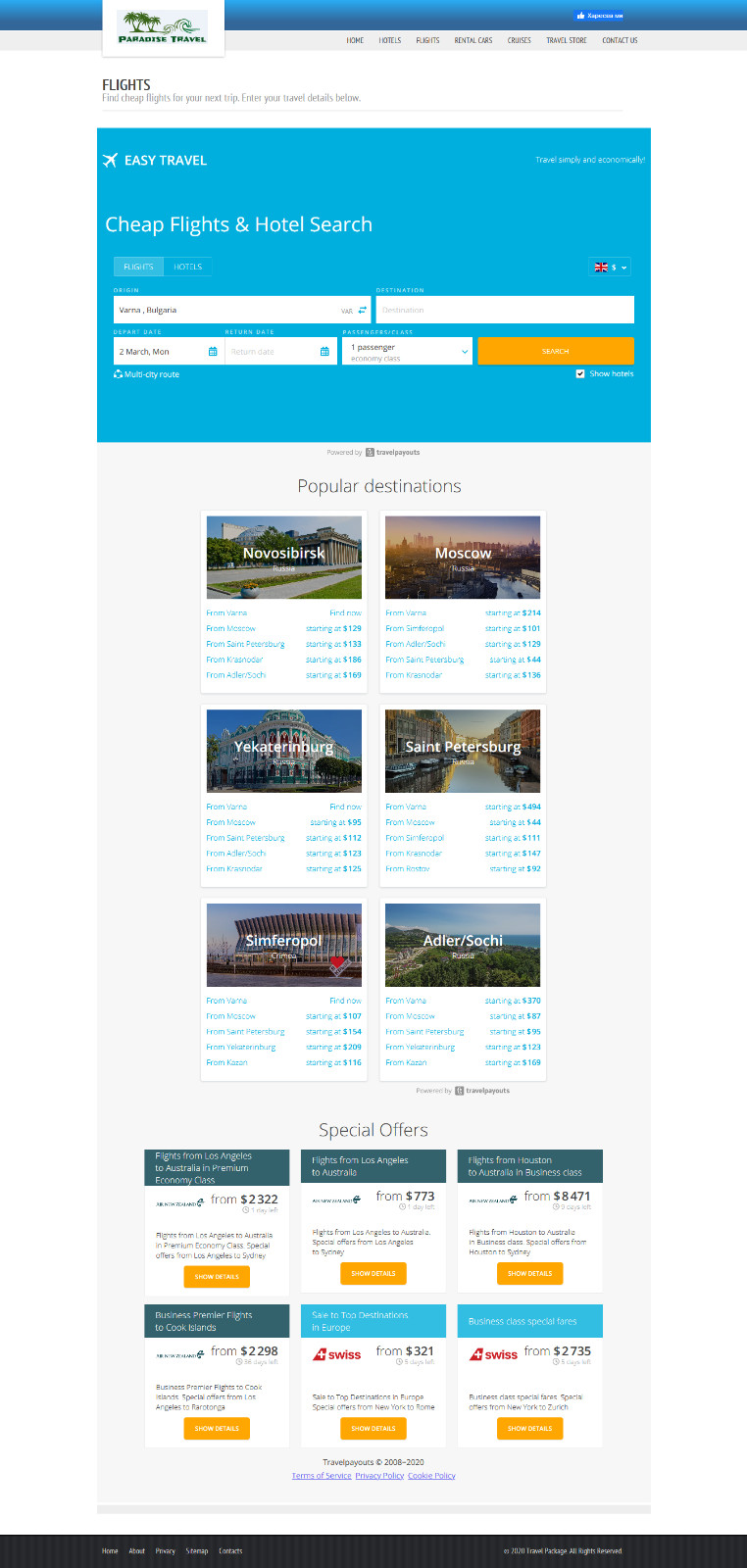 Profitable FULLY Automated Turnkey Hotel & Travel Website Business for Sale